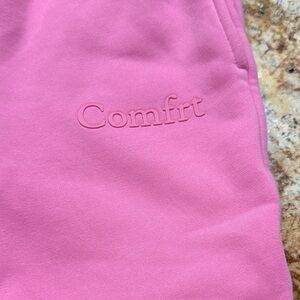 Comfort Colors Straight Leg Pants in Pink
